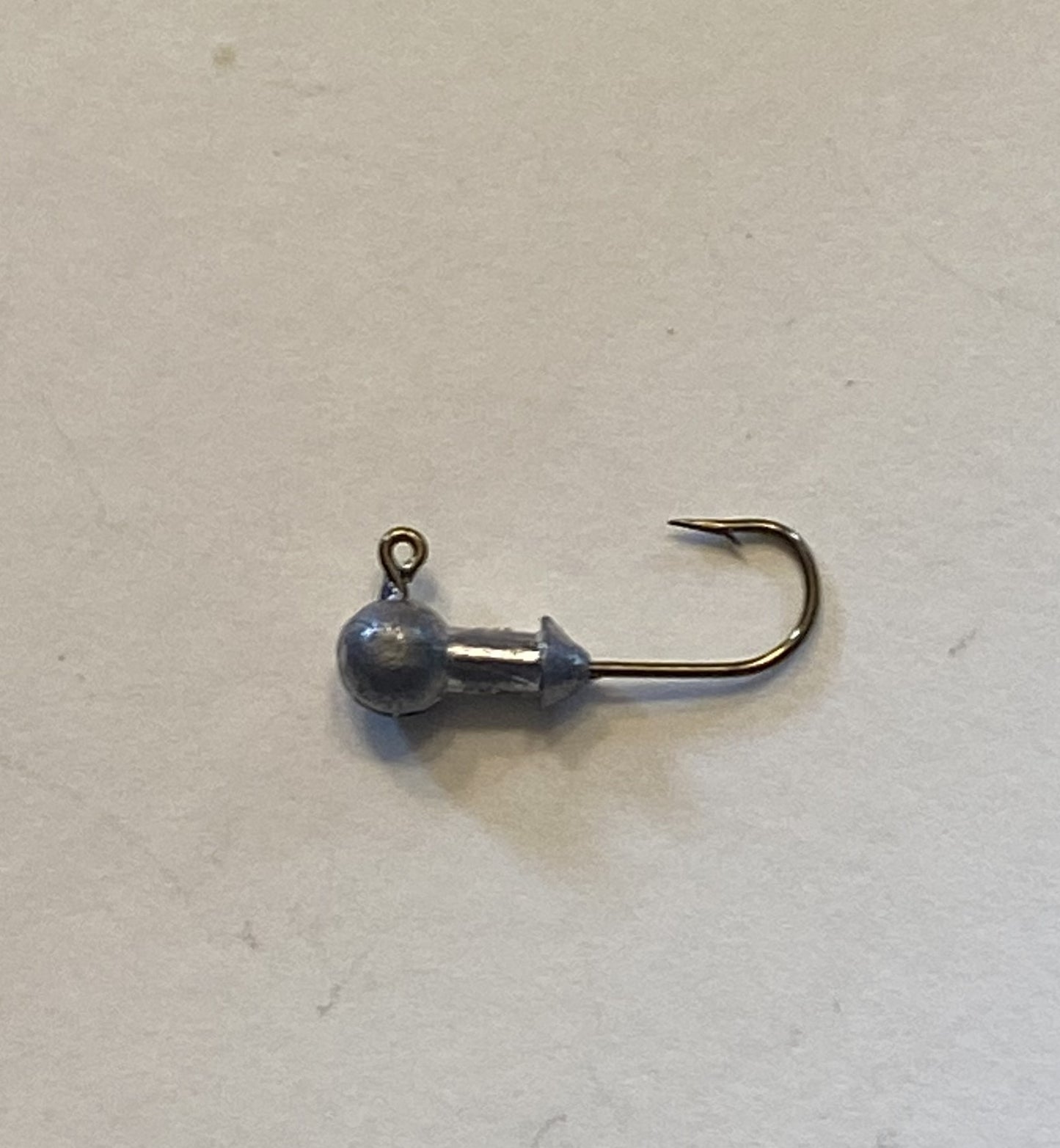 1/32oz Roundhead jig with lead collar (no barb) jigs with #8 bronze aberdeen hooks 25 pcs