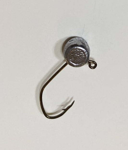 1/24oz or 1/16oz freestyle jig heads with a #4 bronze sickle hooks 50pcs