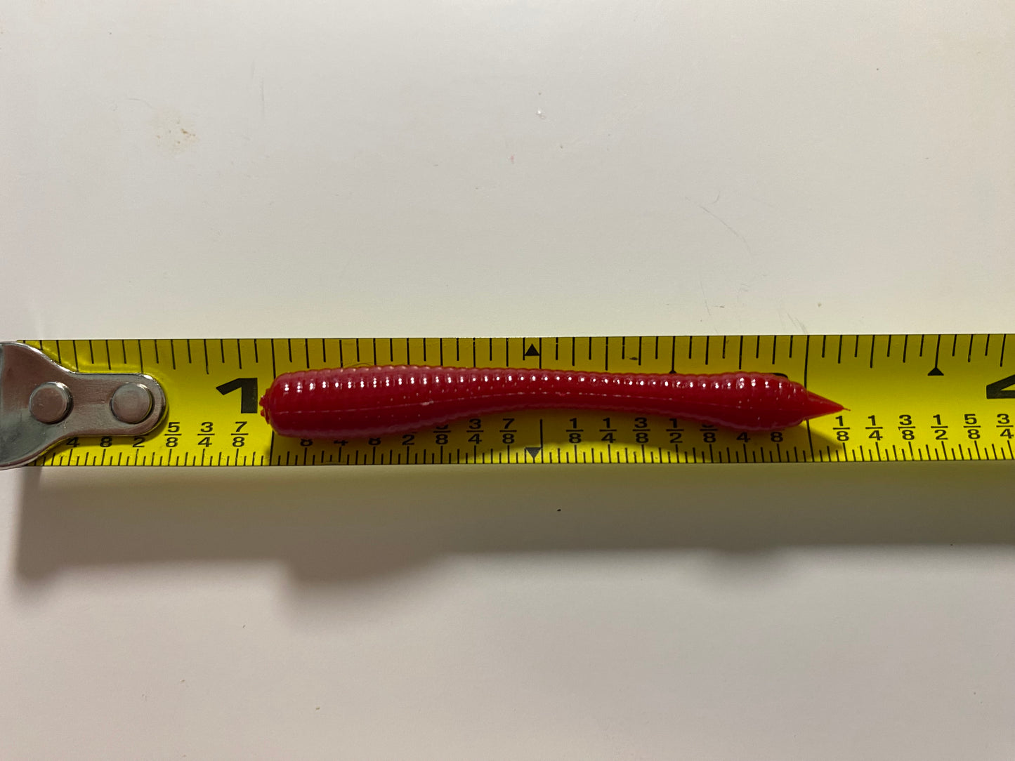 2" soft plastic trout worm