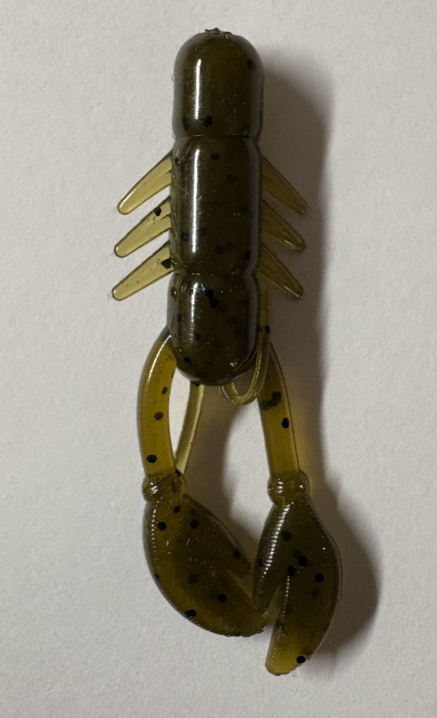 2.5"soft plastic craw Ned bait Bass, walleye, pike 10 pcs