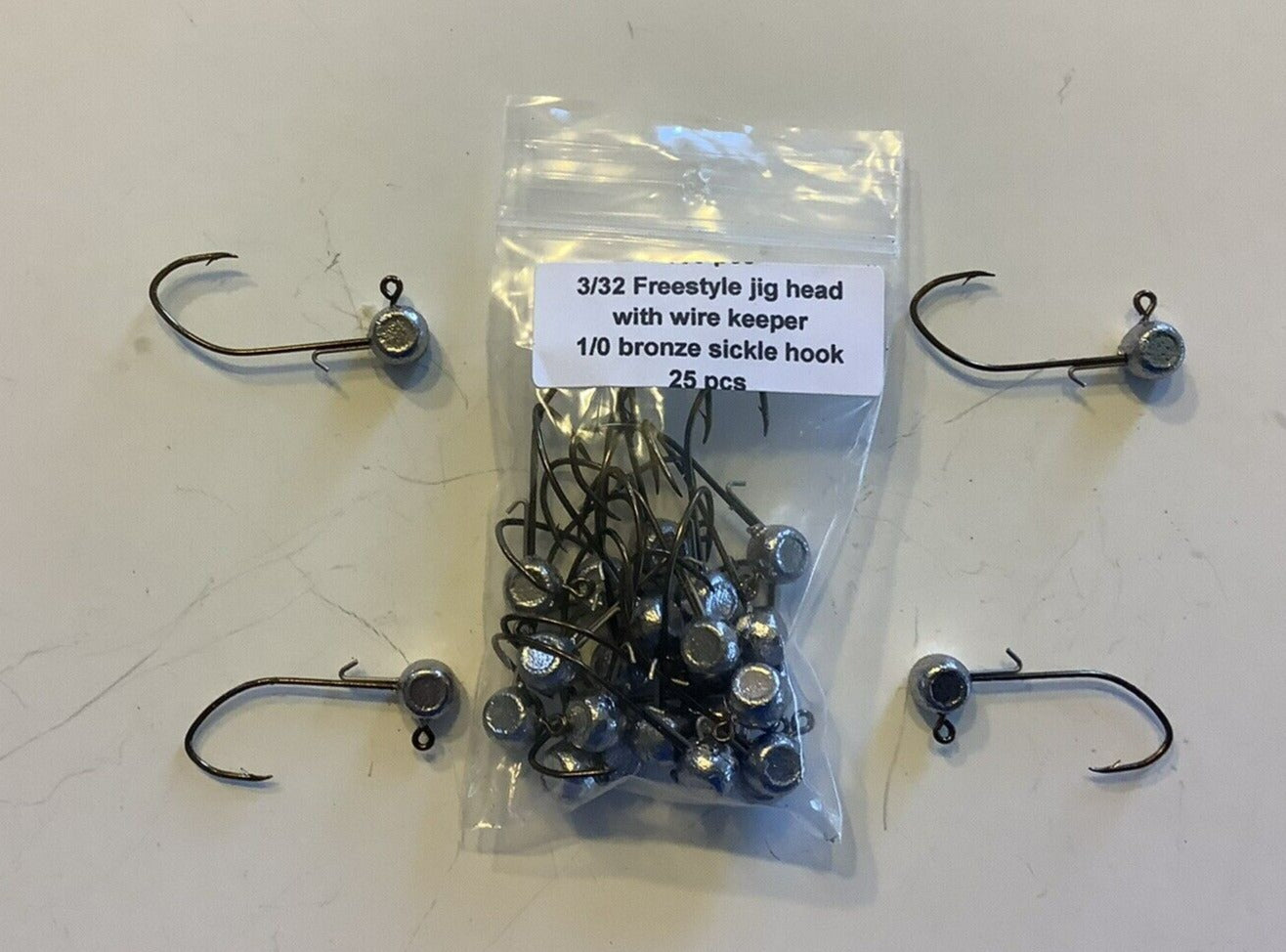 1/16th oz Wire Keeper Jig Head (10 per pack 1/16th oz Wire Keeper Jig Head (10 per pack