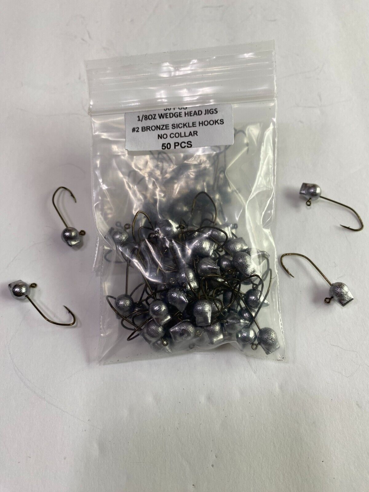 1/8oz #2 wedge head jig