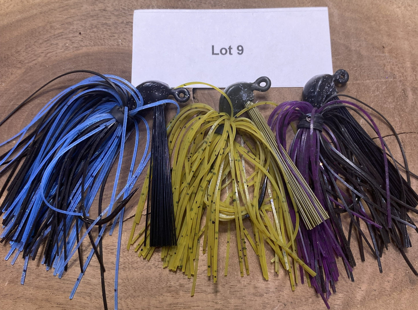 1/4oz Bass Flipping Jigs with 3/0 Mustad Ultra Point hooks Lot 8