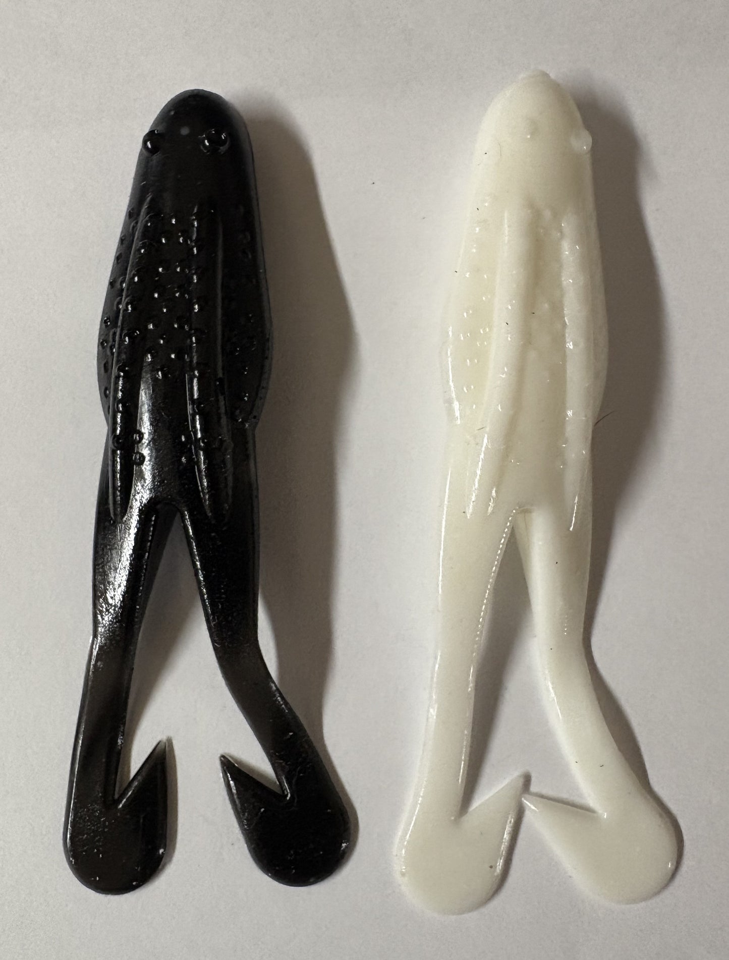 Soft plastic top water bait