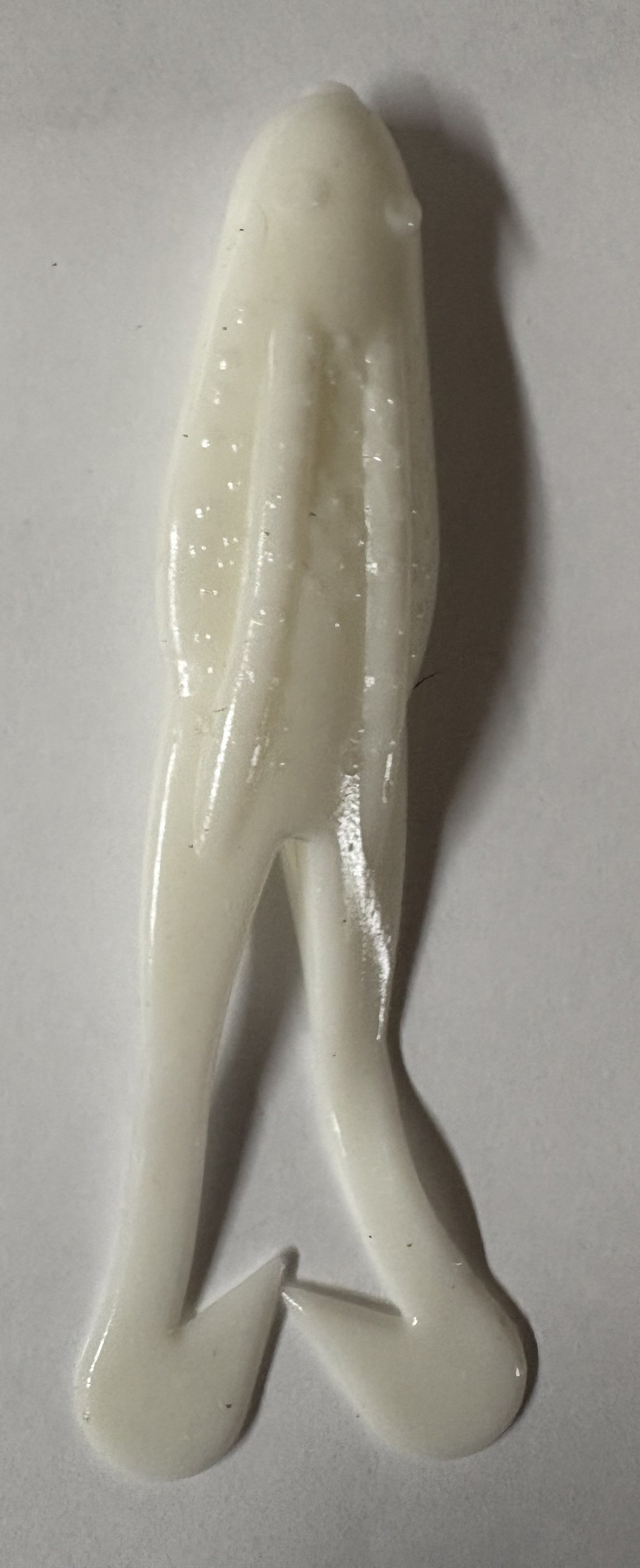 Soft plastic top water bait