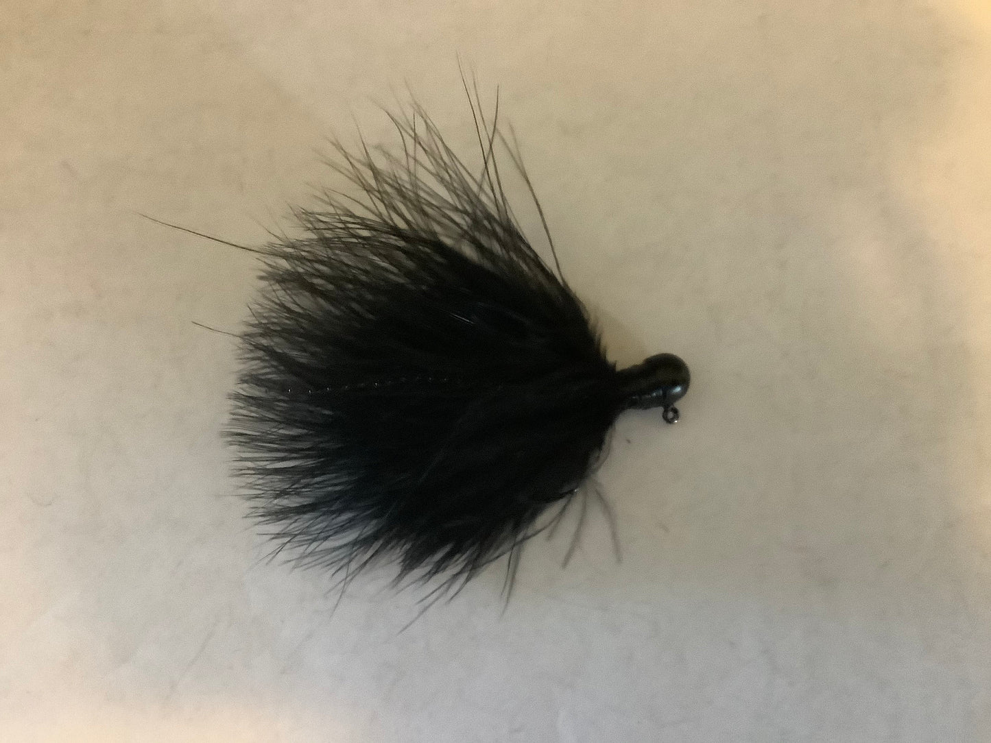 Smallmouth or trout marabou flies jigs 2 per package