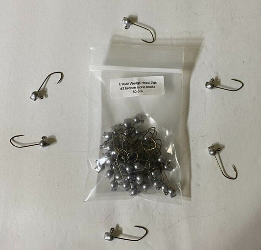 1/16oz #2 Wedge head jig