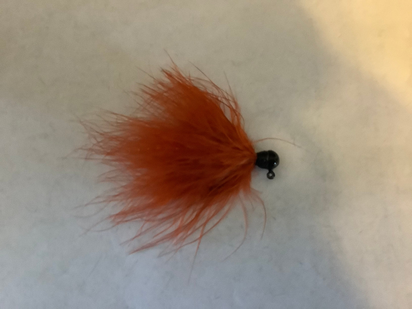 Smallmouth or trout marabou flies jigs 2 per package